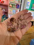 Boucles d’oreille miroir CHAT