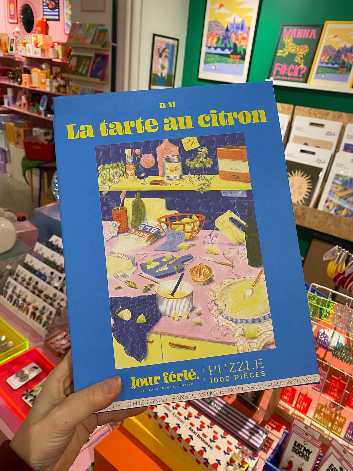 Puzzle tarte au citron JOUR FERIÉ