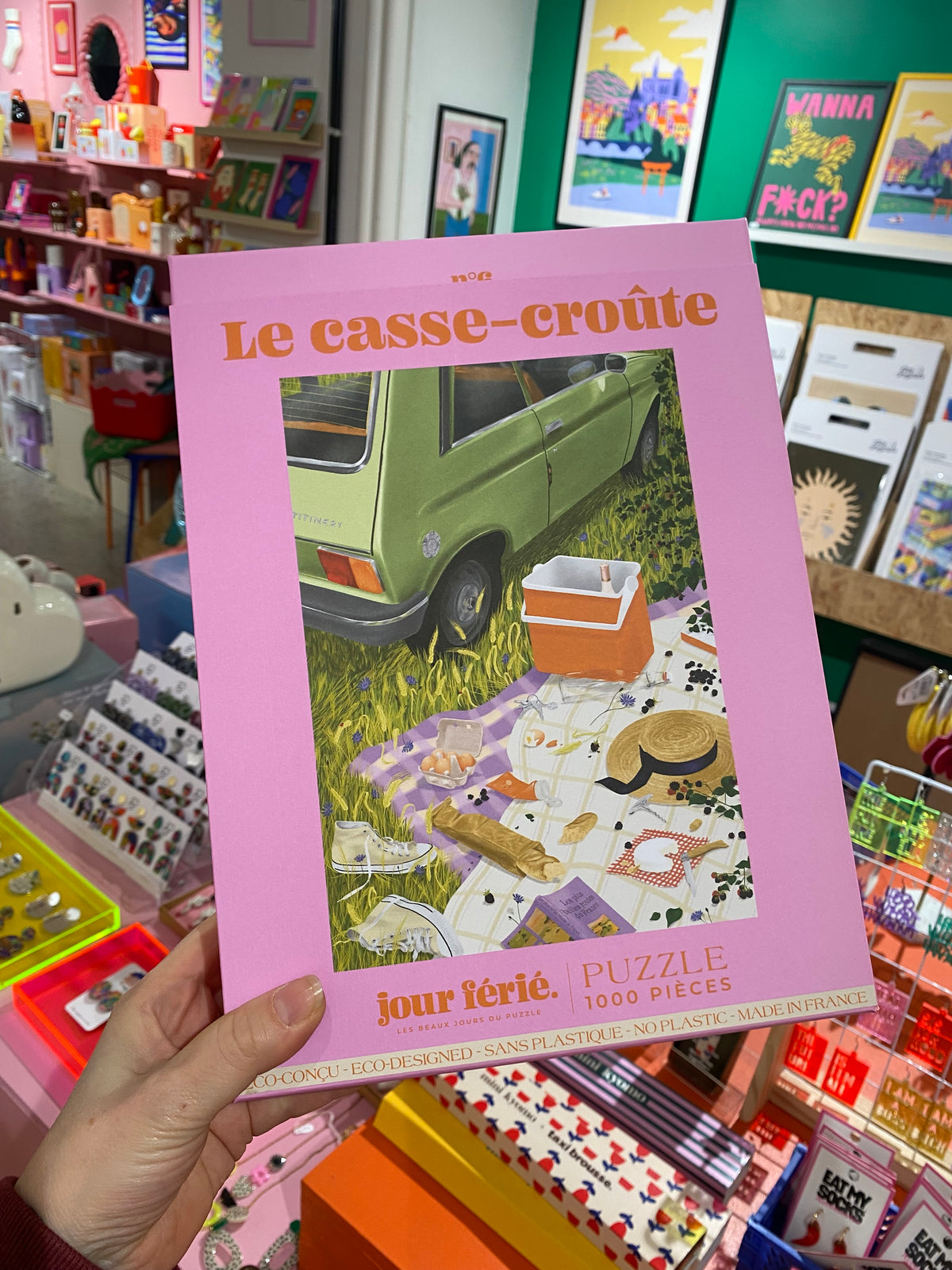 Puzzle casse croûte JOUR FERIÉ