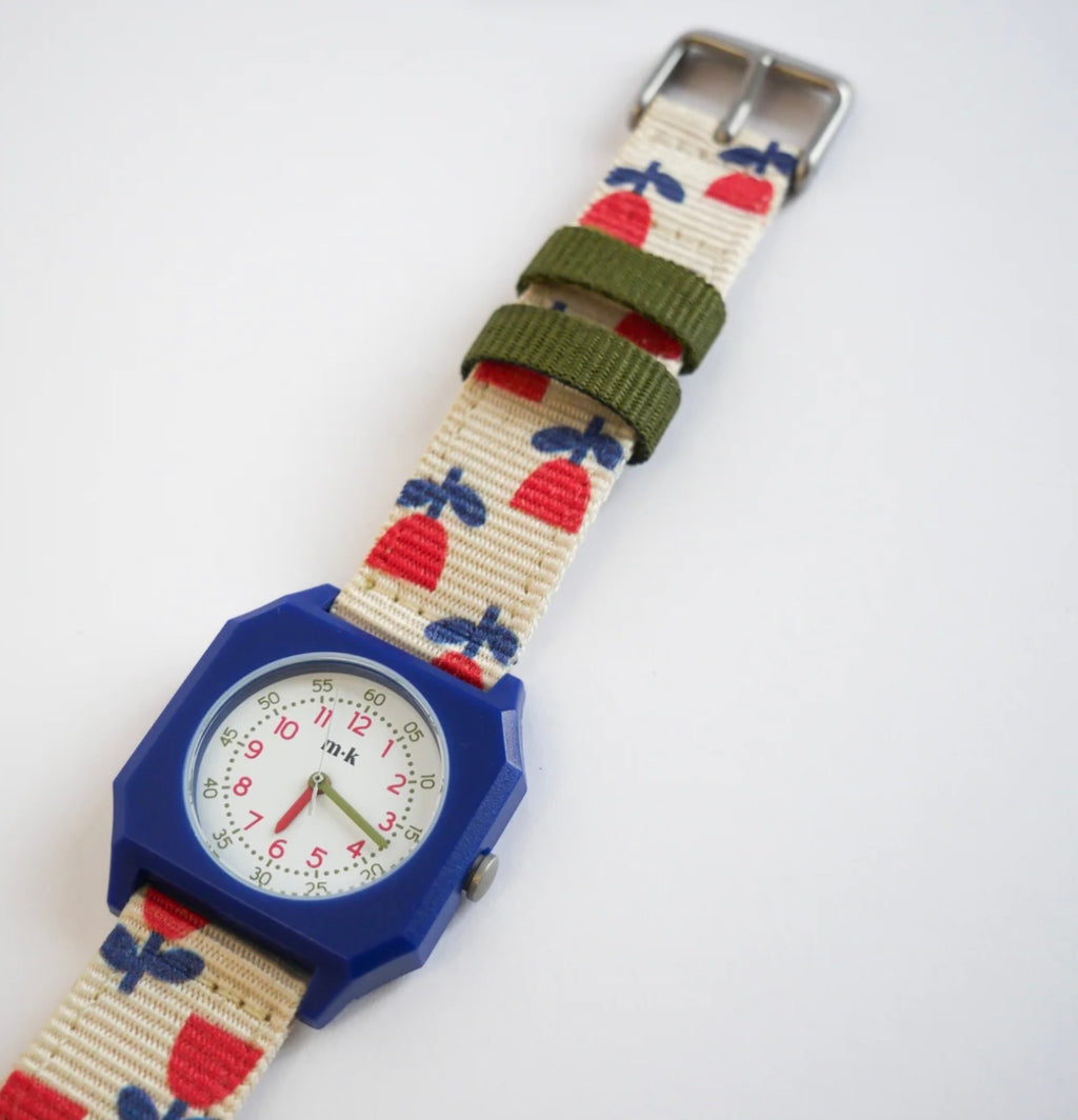 Montre mini Kyomo X Taxi Brousse fleurs