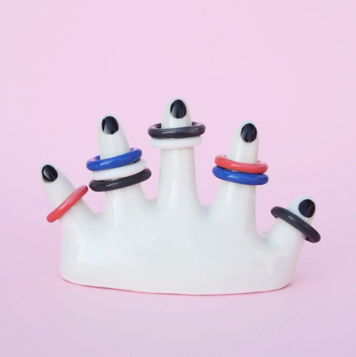 Porte bijoux main en céramic