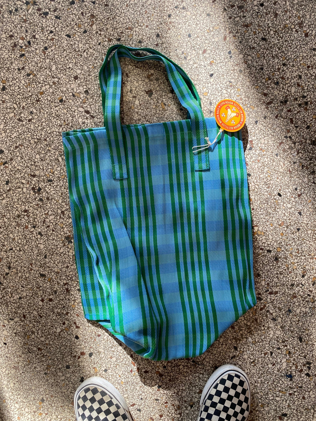 Sac tissé en matériaux recyclés