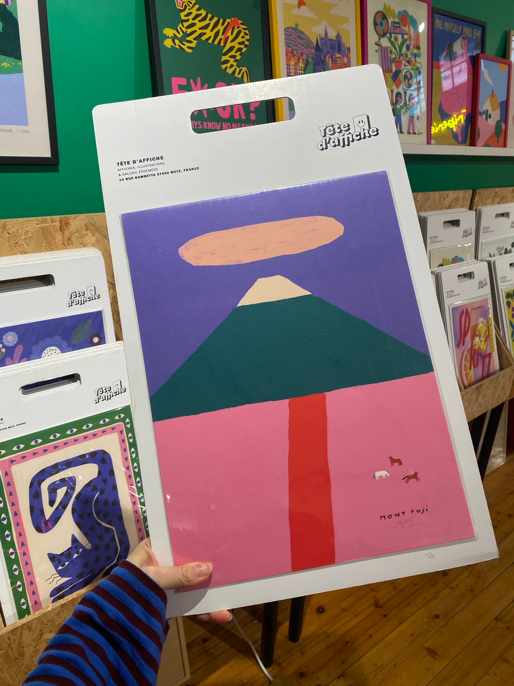 Affiche mont Fuji