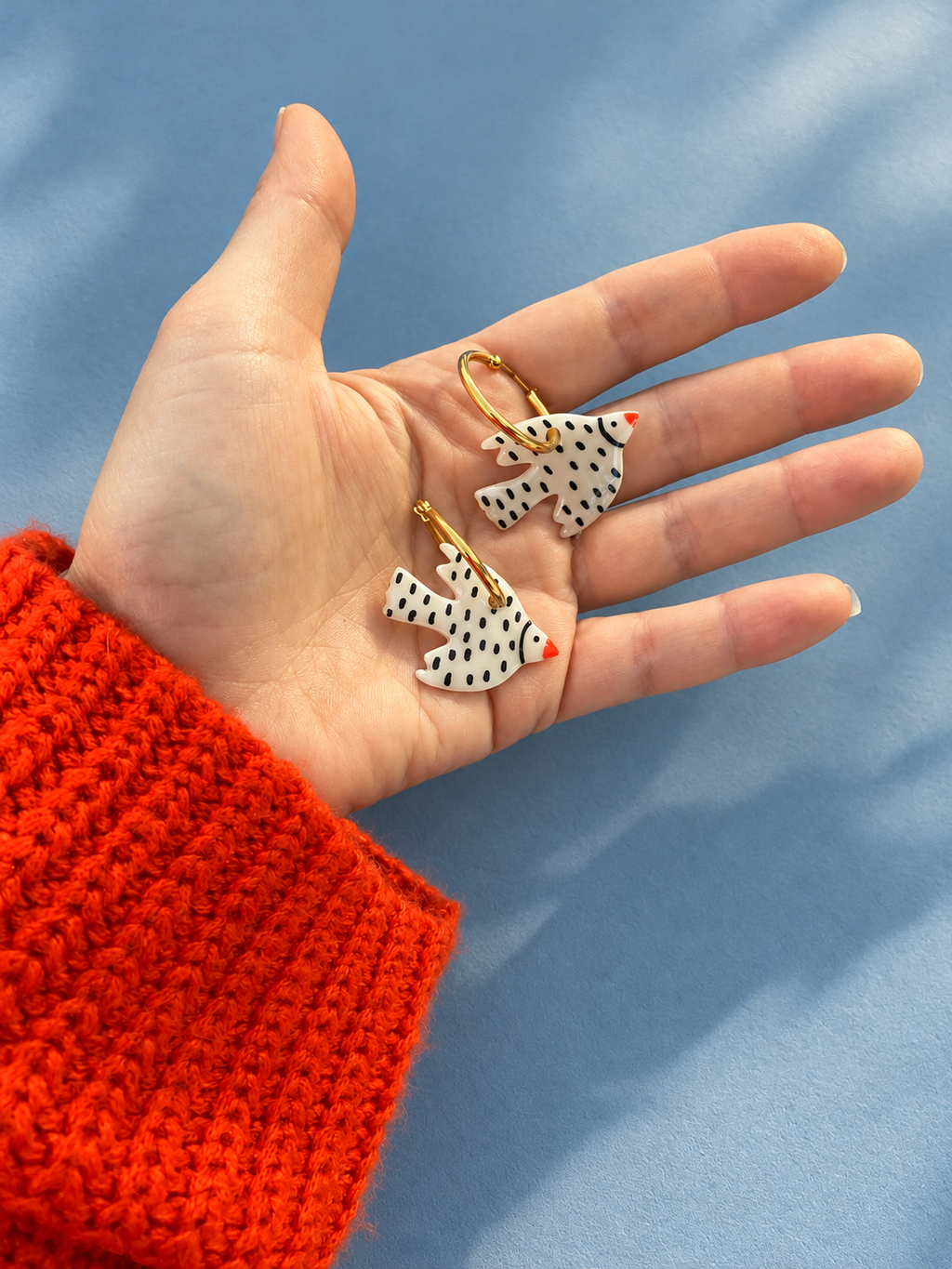 Boucles d’oreille birdy