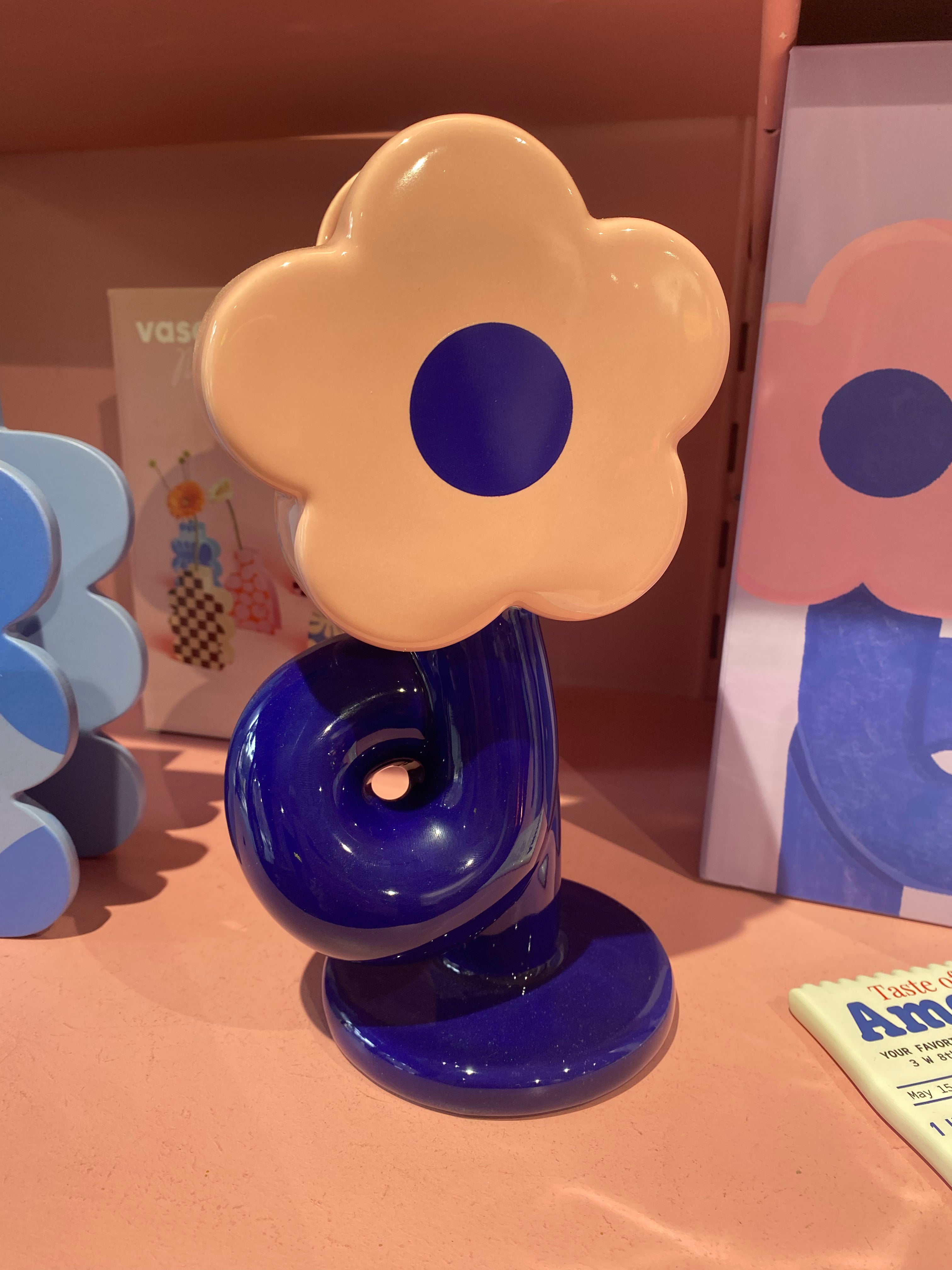 VASE FLEUR BLEUE FLUID MARKET
