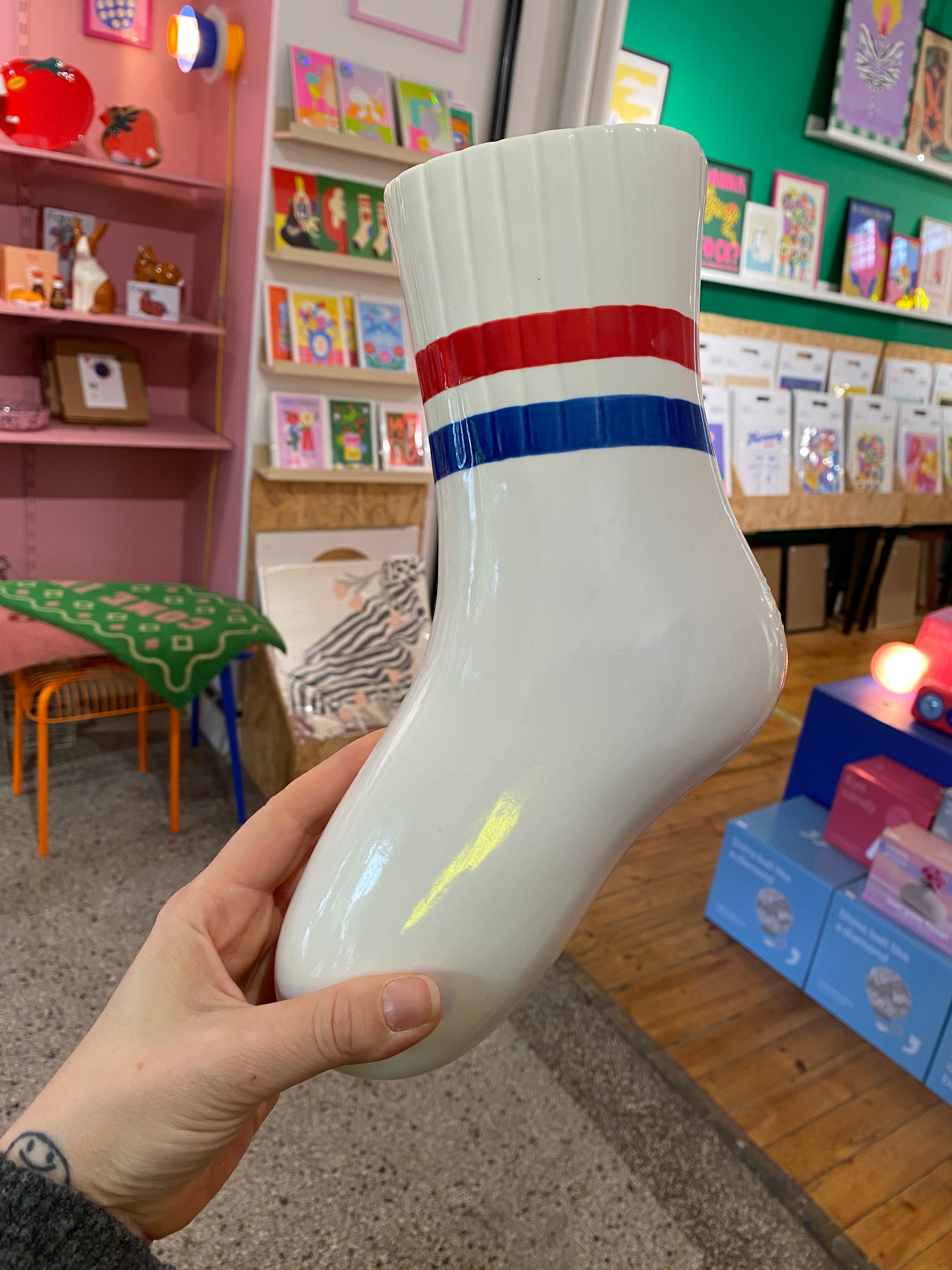 Vase chaussette UPSIDE STORIES