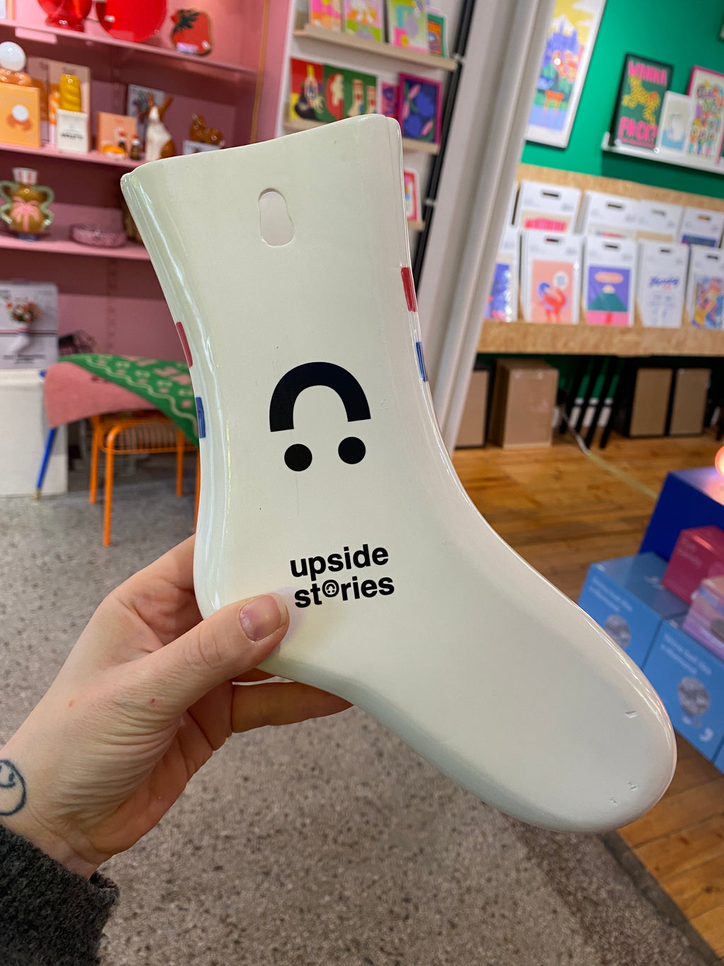 Vase chaussette UPSIDE STORIES