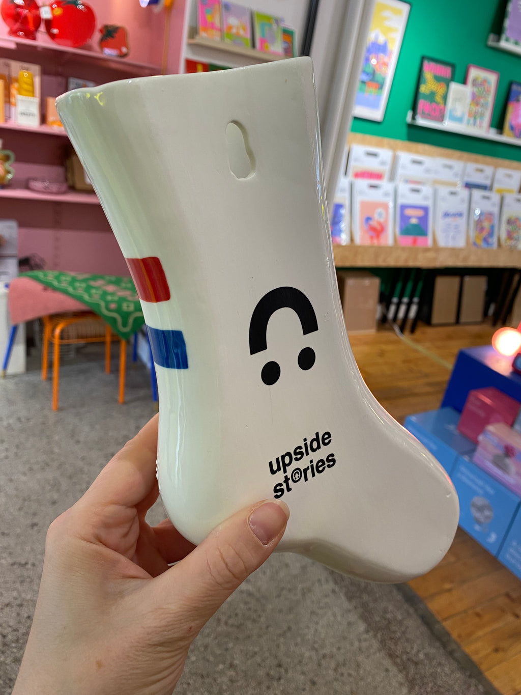 Vase chaussette UPSIDE STORIES