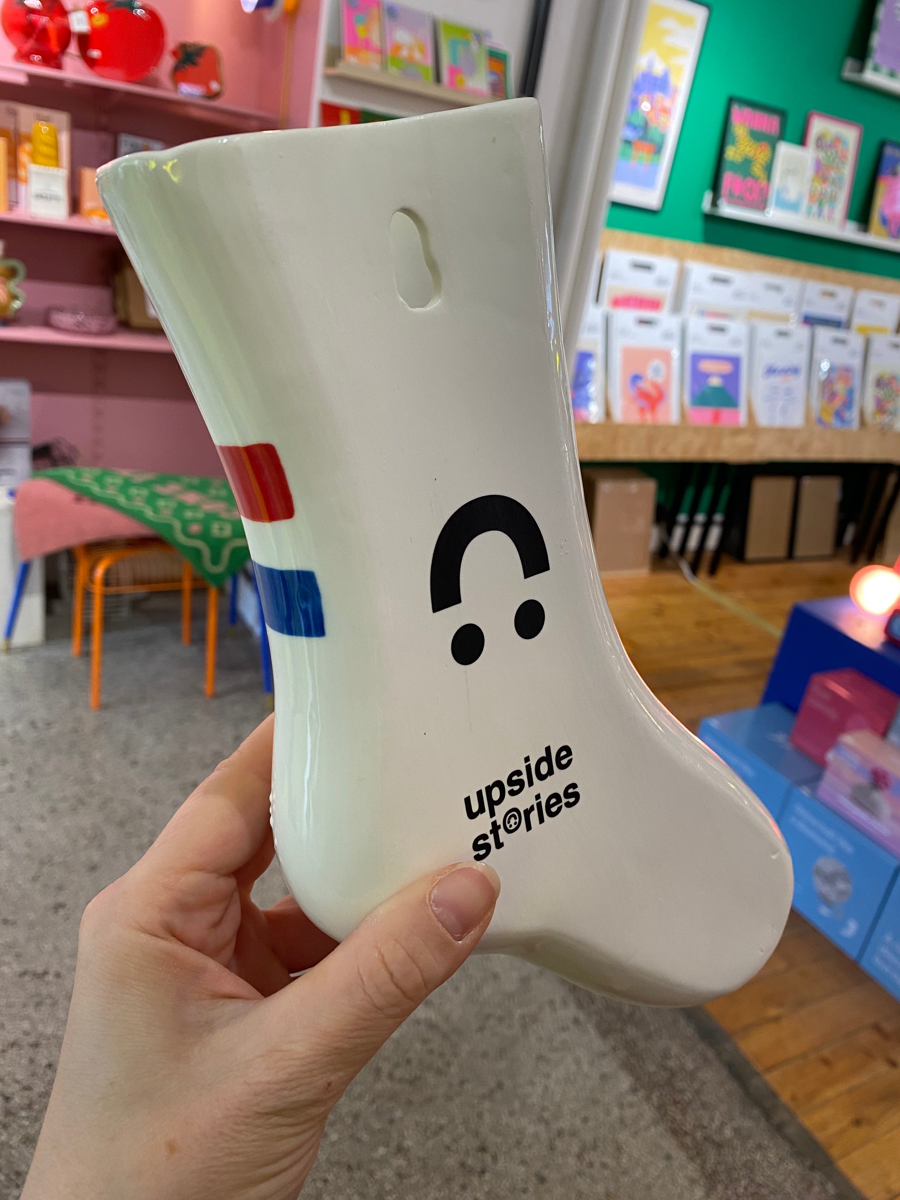 Vase chaussette UPSIDE STORIES
