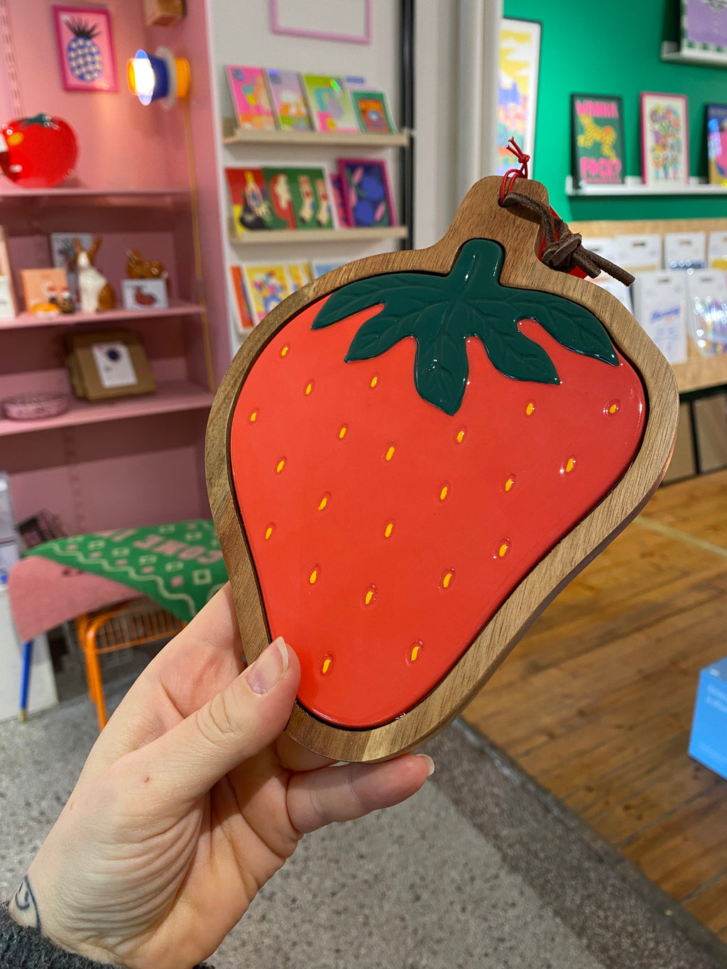 Dessous de plat fraise