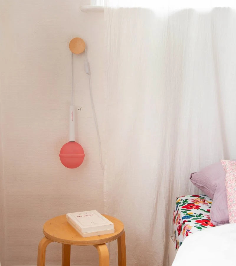 Lampe lollipop rose L’EXPRESSIONNIST