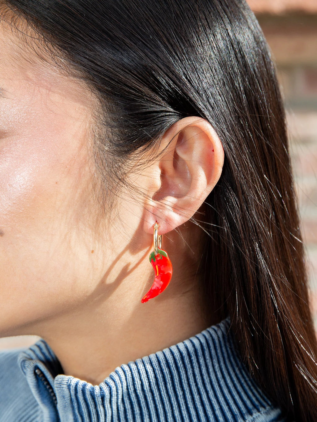 Boucles d’oreille banane