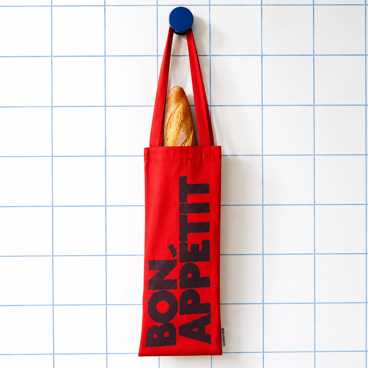 TOTEBAG baguette et vin BON APPÉTIT