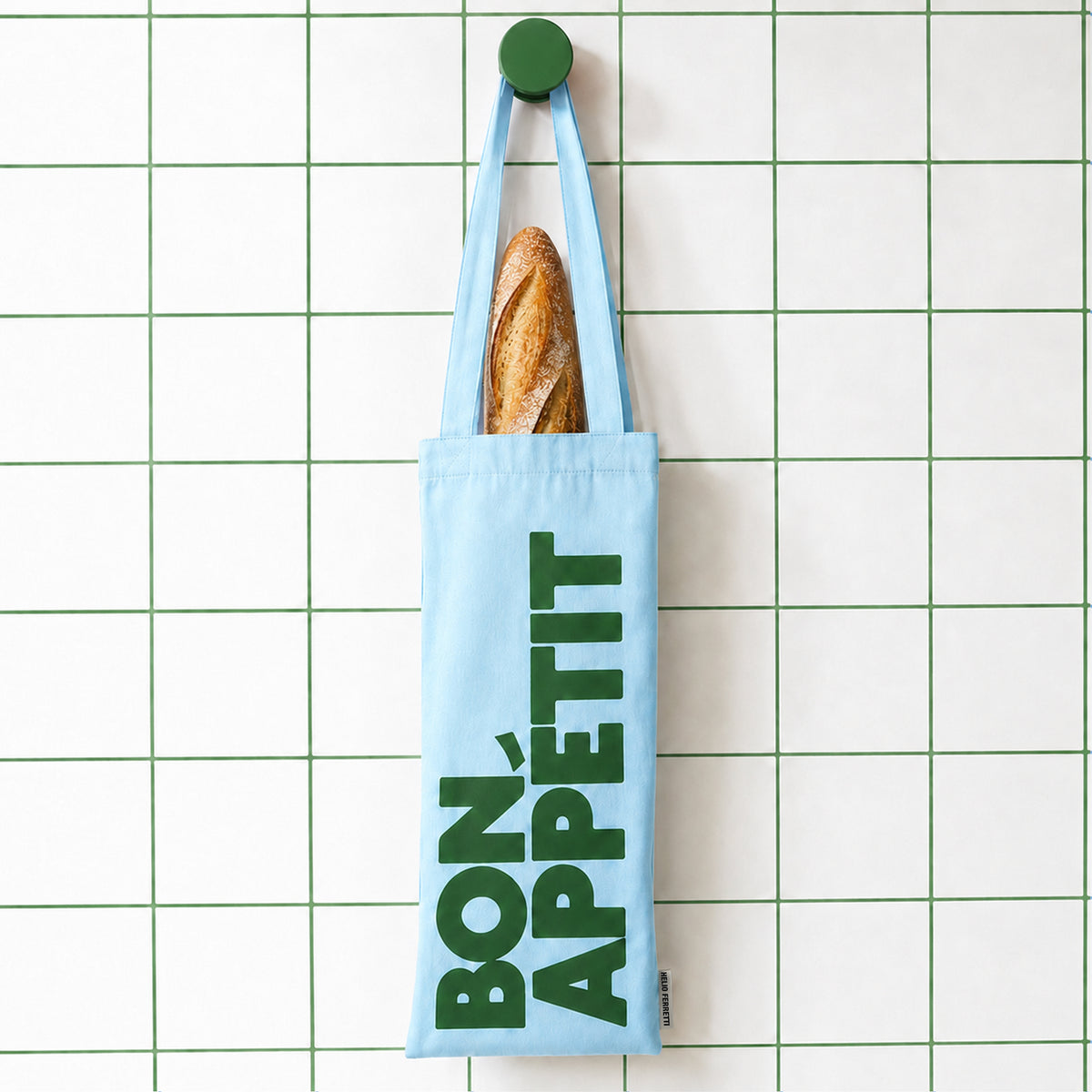 TOTEBAG baguette et vin BON APPÉTIT