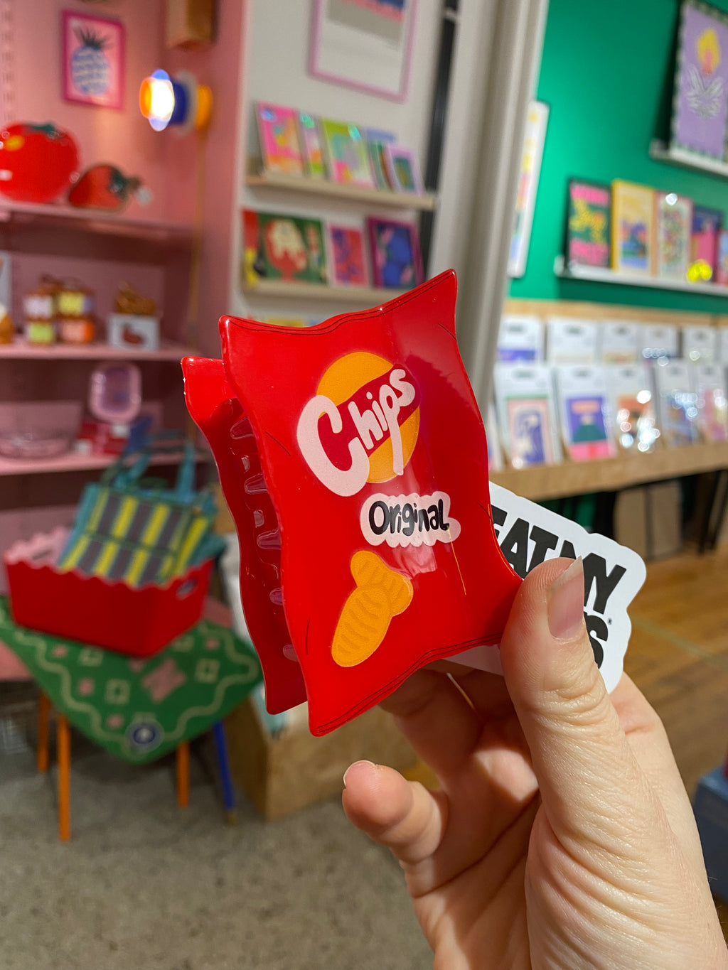 Pince chips