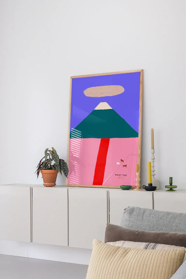 Affiche mont Fuji