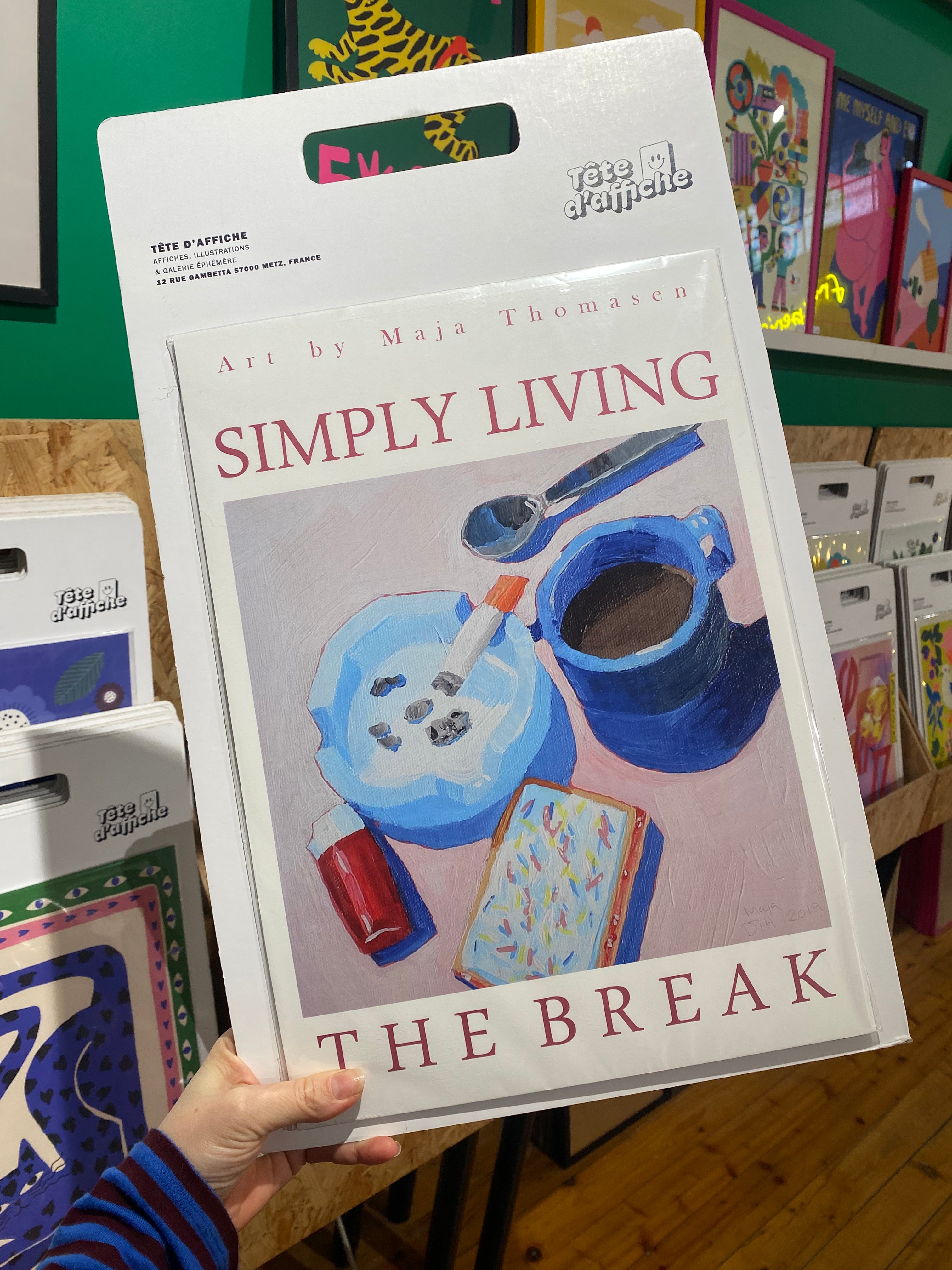 Affiche simply living