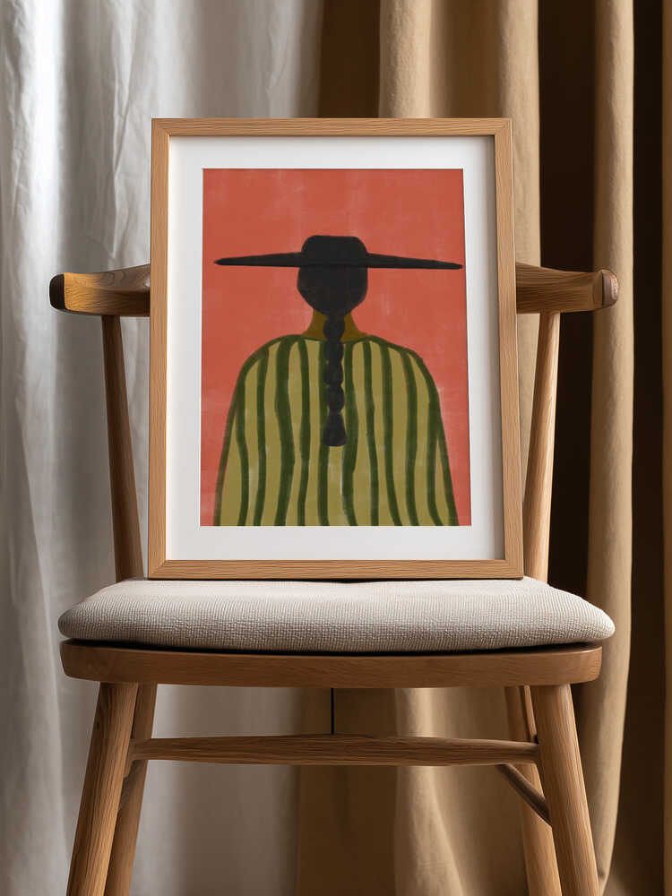 Affiche south western woman