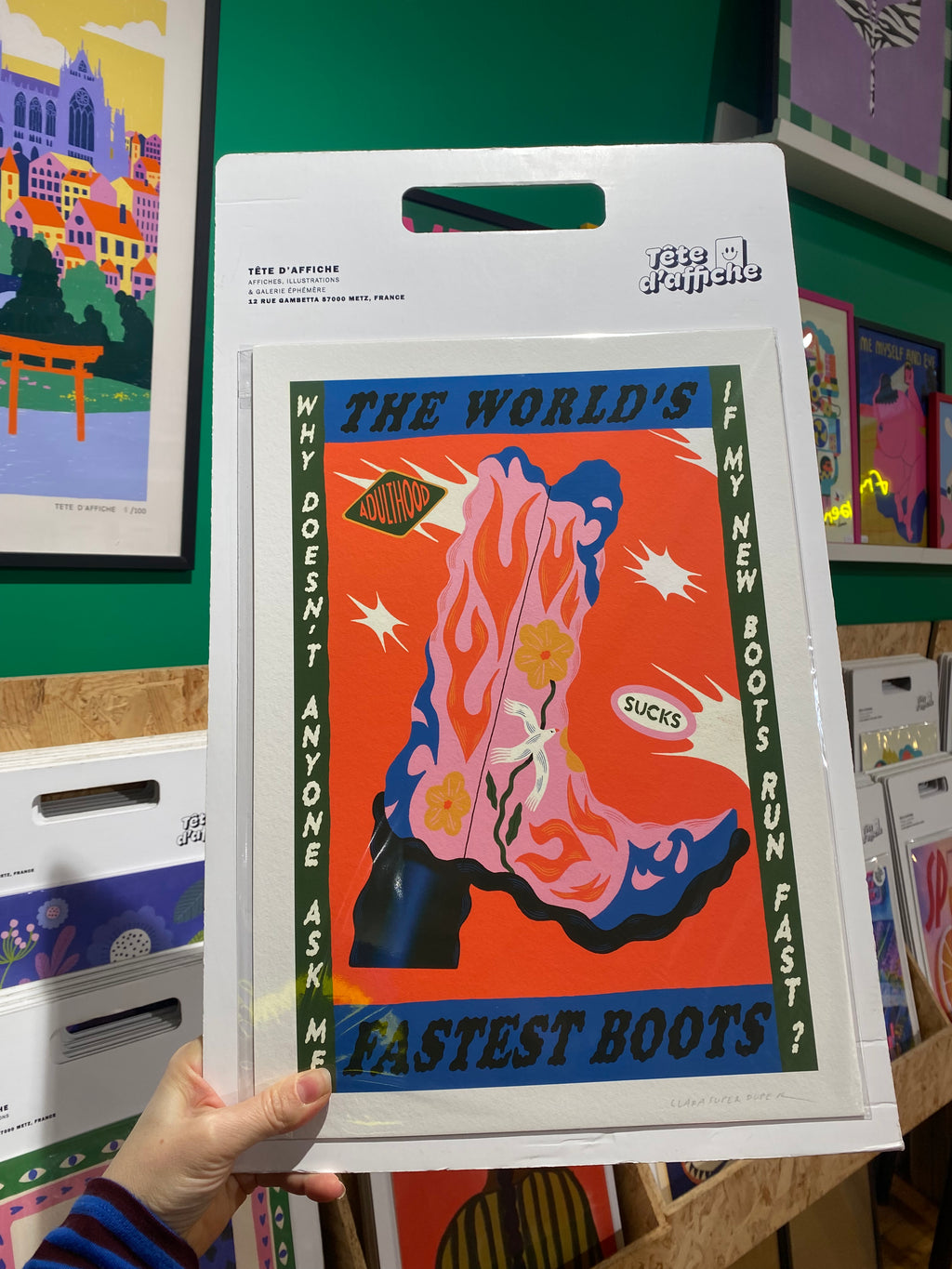 Affiche fastest boots