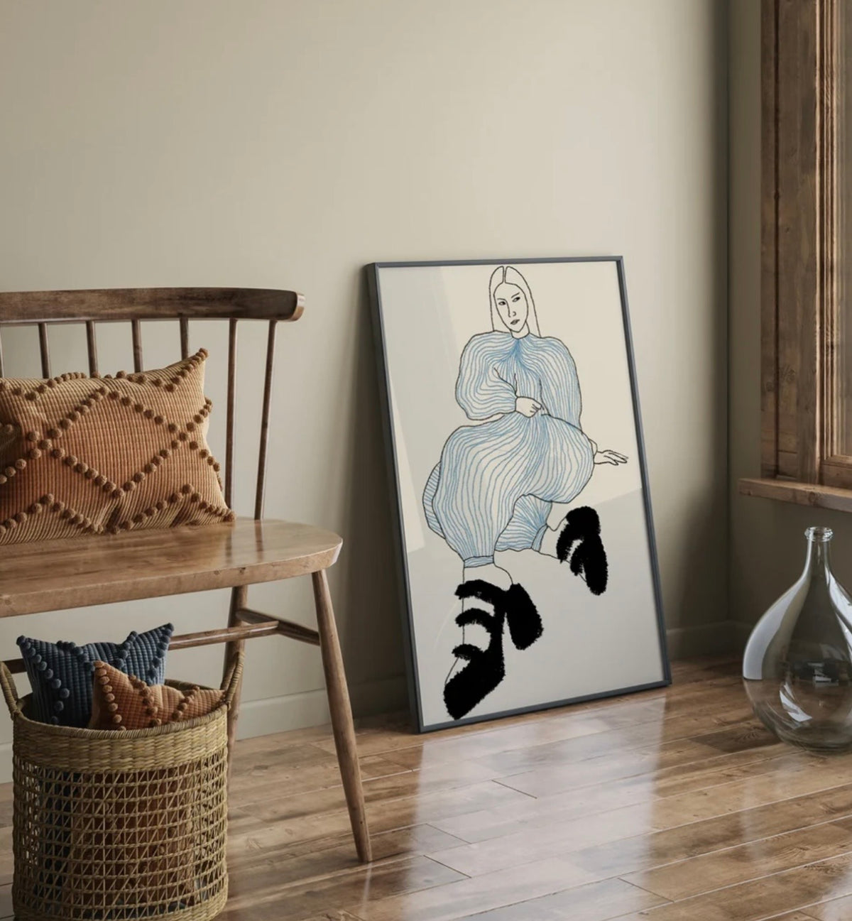 Affiche chilled girl