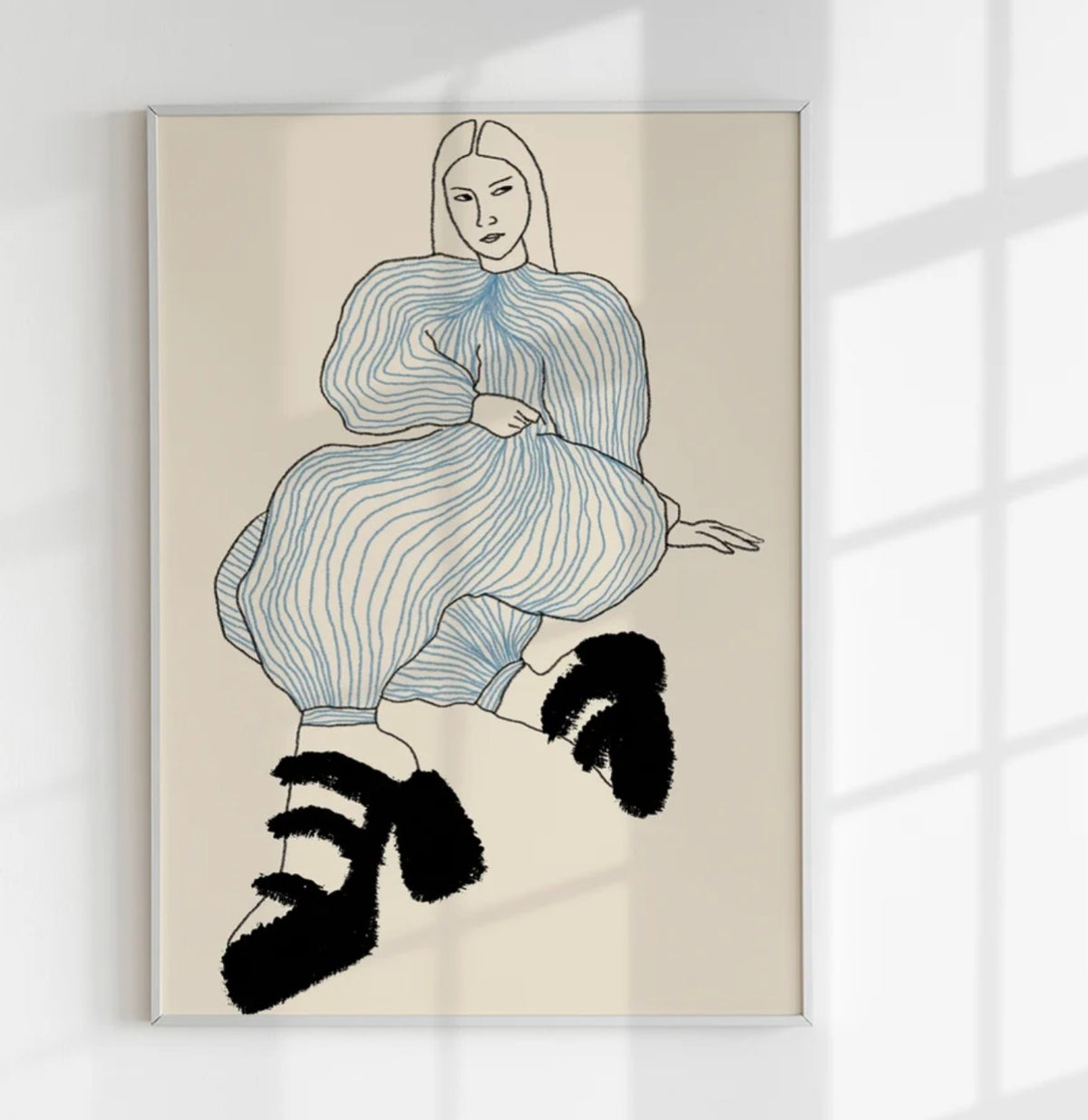 Affiche chilled girl