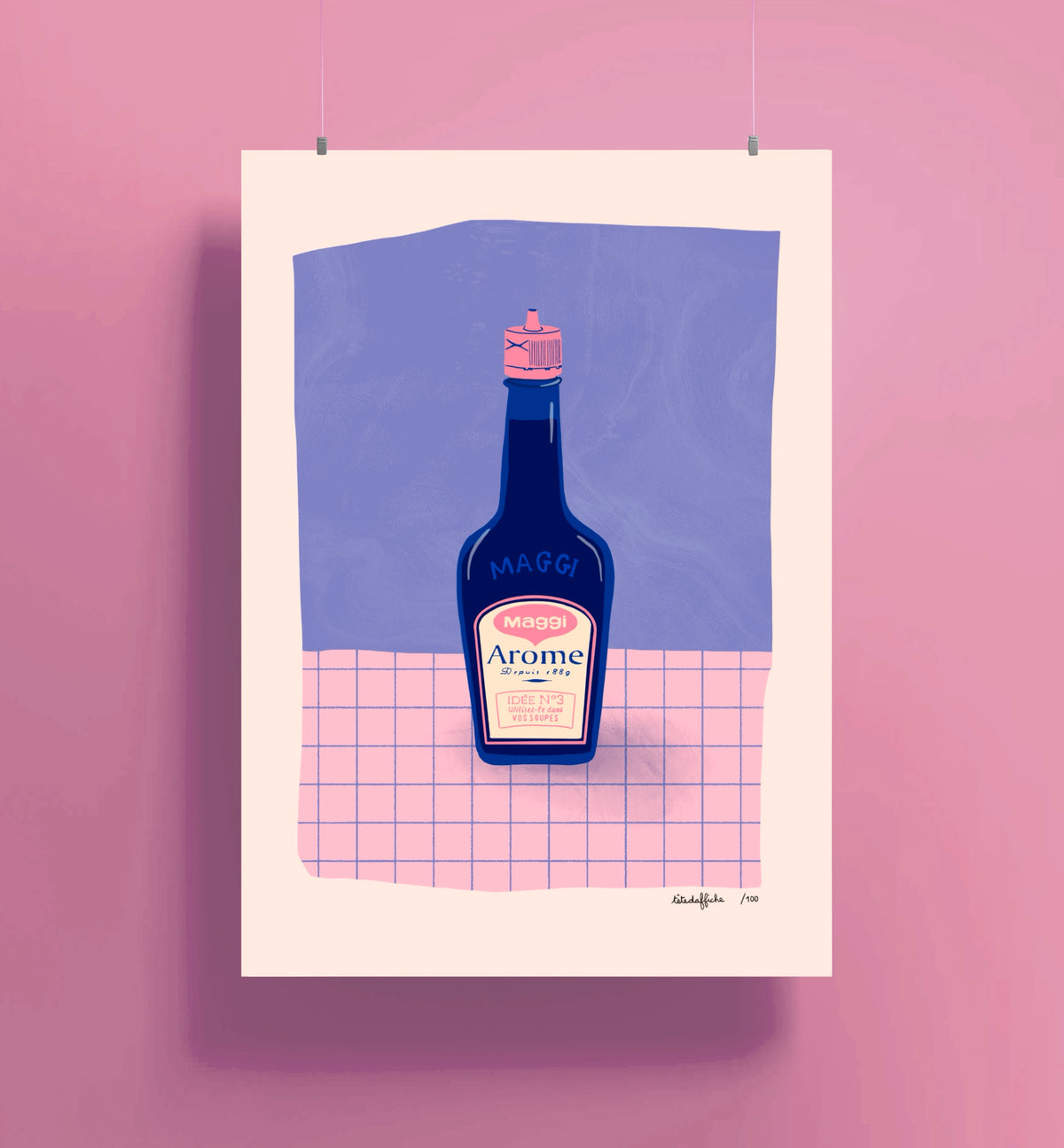 Affiche Maggie Lavande