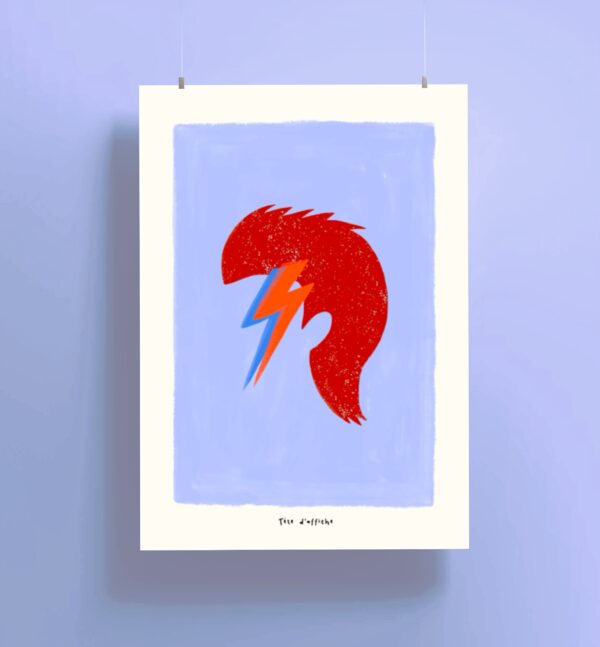 Affiche Tête d'Affiche - David Bowie